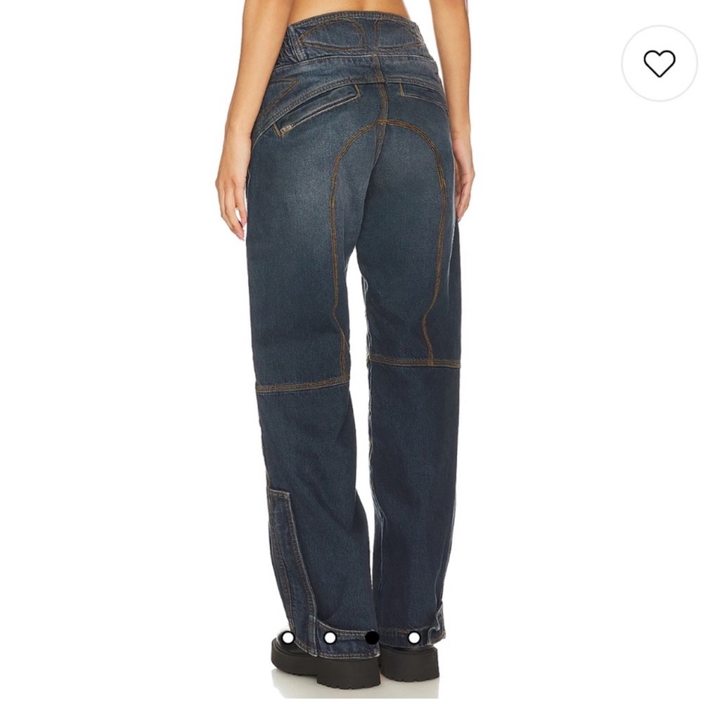 Revolve X EB Denim Motto Jeans size S - Picture 3 of 10